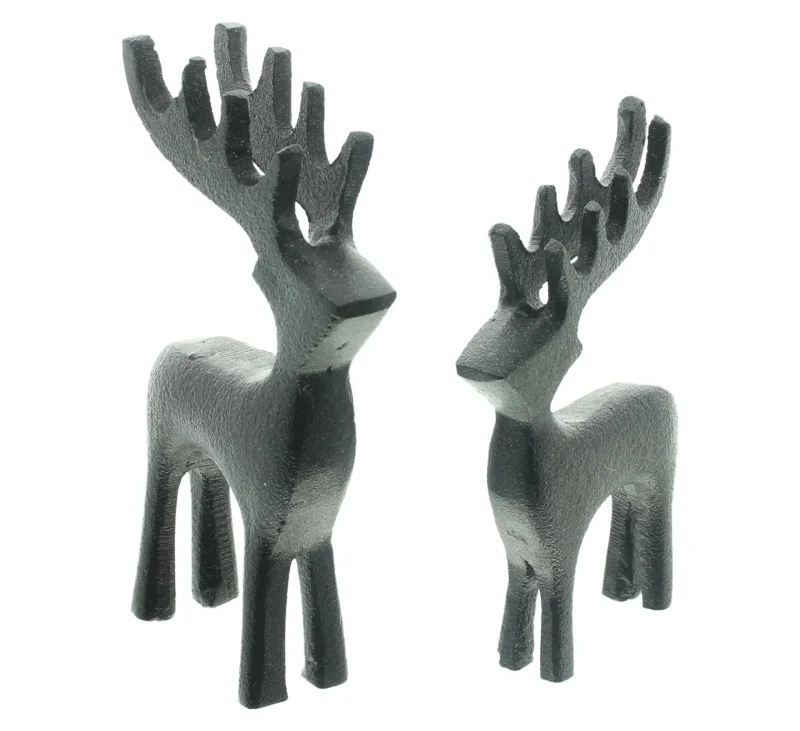 Rentier "Black", 2er Set