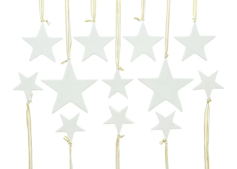 Sternhänger, 12er Set