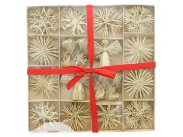 Strohdeko "Tradition", 60er Set