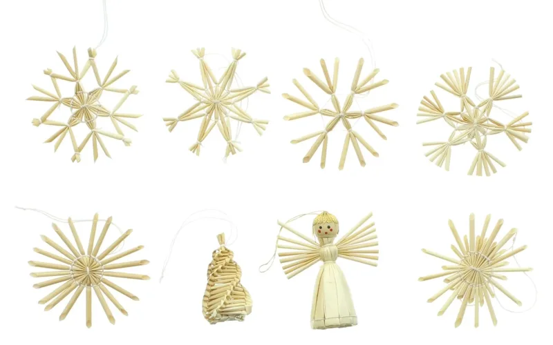 Strohdeko "Tradition", 60er Set