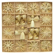 Strohdeko "Tradition", 60er Set