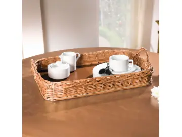 Tablett "Weidengeflecht"