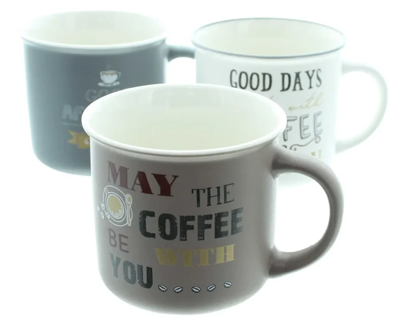 Tasse "Coffee", 3er Set