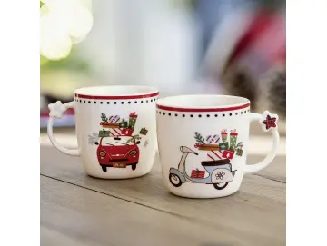 Tasse "Weihnachtstour", 2er Set