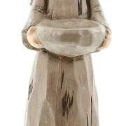 Teelichthalter "Engel mit Schale"