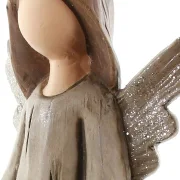 Teelichthalter "Engel mit Schale"