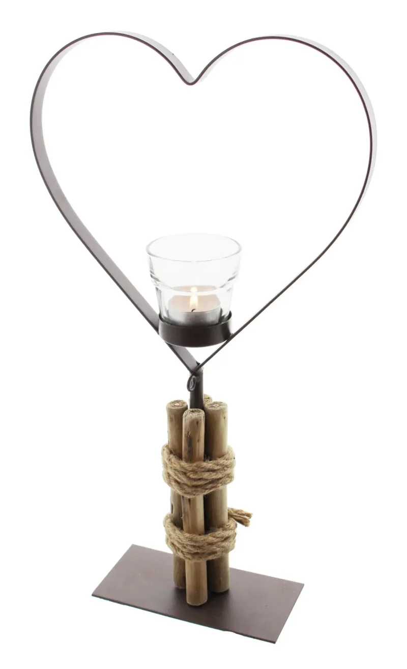 Teelichthalter "Herz"