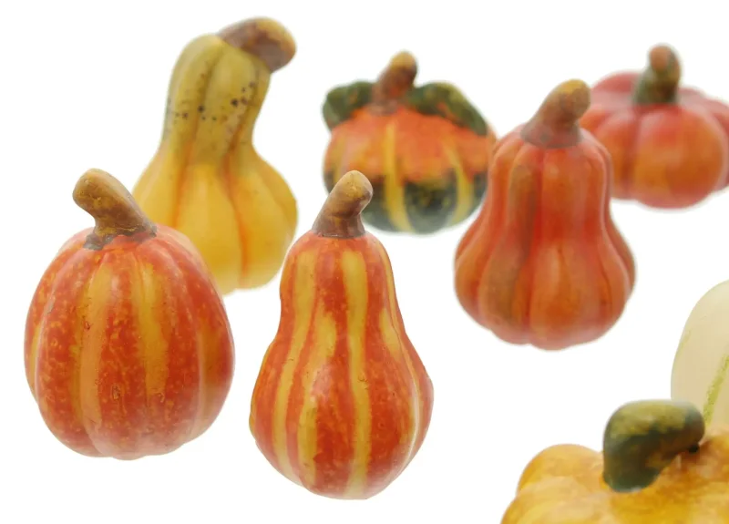 Terracotta-Kürbis, 12er Set