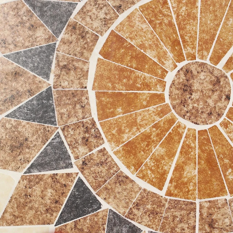 Tisch Mosaik mit Metallgestell, rund Ø70 x 76 cm