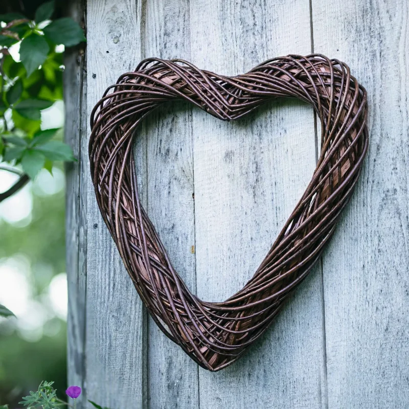 Türkranz, Dekoherz Naturweide ca. 55 x 60 x 8 cm