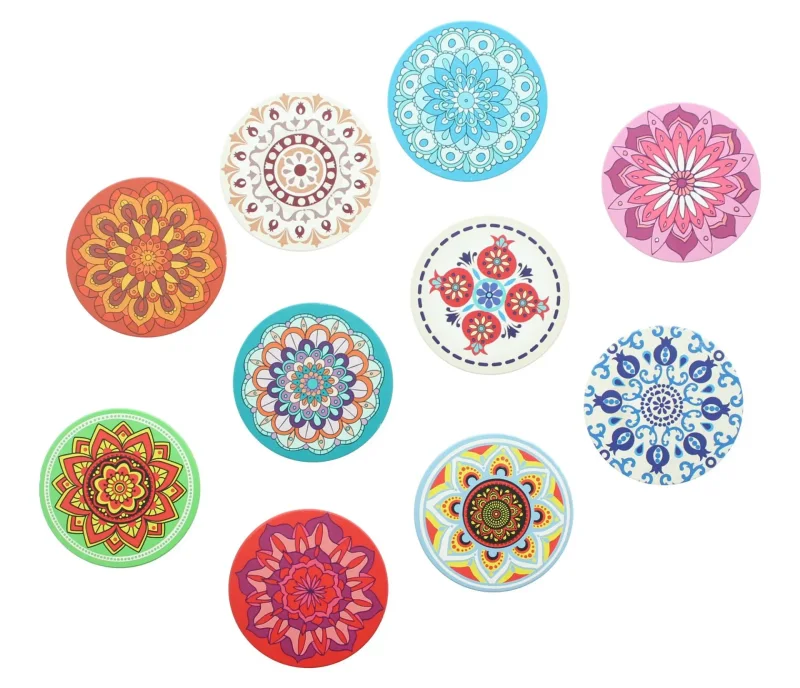 Untersetzer "Mandala", 10er Set