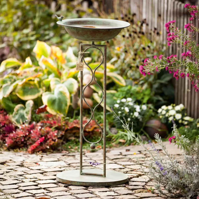 Vogeltränke "Flora" mit Ständer