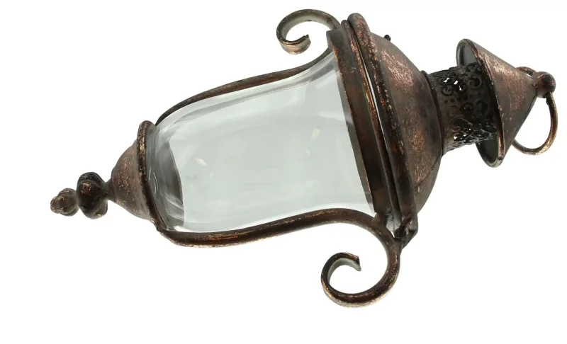 Wandlaterne "Shabby-Grey"