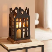 Windlicht "Haus"
