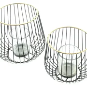 Windlicht "Modern", 2er Set