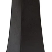 Große Öllampe aus Metall, schwarz, 76 cm hoch, Gartenfackel